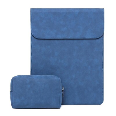 Torbica za računalo ( MacBook Mac Book iPad ) Air M1 M2 13 14 15 6 16 Pro 12 9 11 inča torbica s poklopcem Mat veganska koža