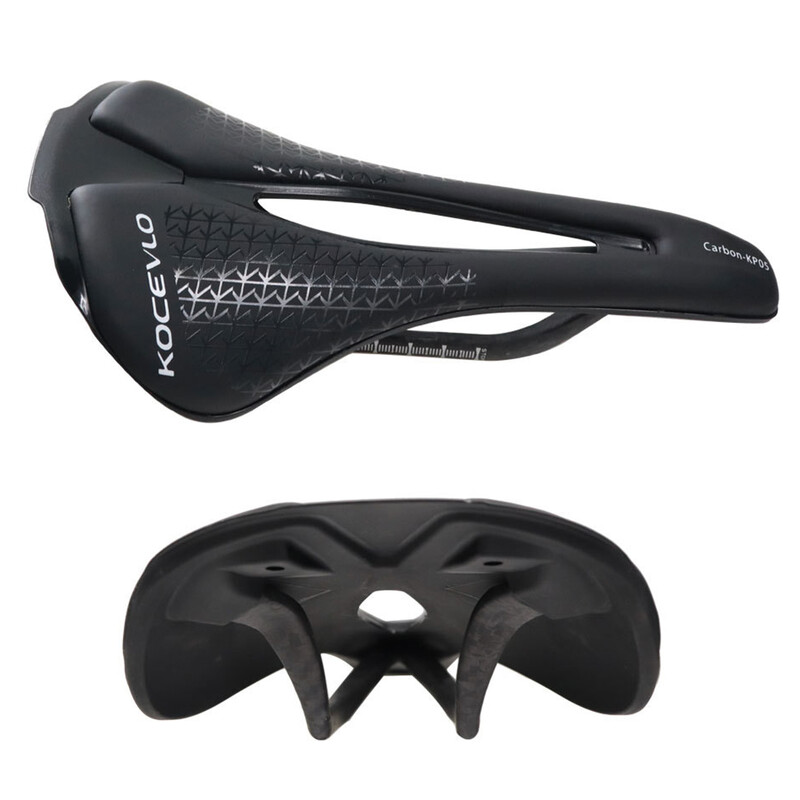 Șa de bicicletă goală Arc din fibră de carbon Scaun de bicicletă ușor Multifuncțional Scaun confortabil pentru ciclism în aer liber