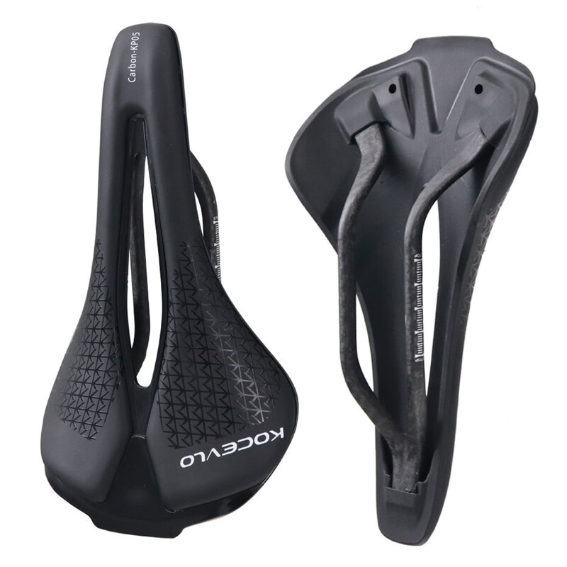 Șa de bicicletă goală Arc din fibră de carbon Scaun de bicicletă ușor Multifuncțional Scaun confortabil pentru ciclism în aer liber
