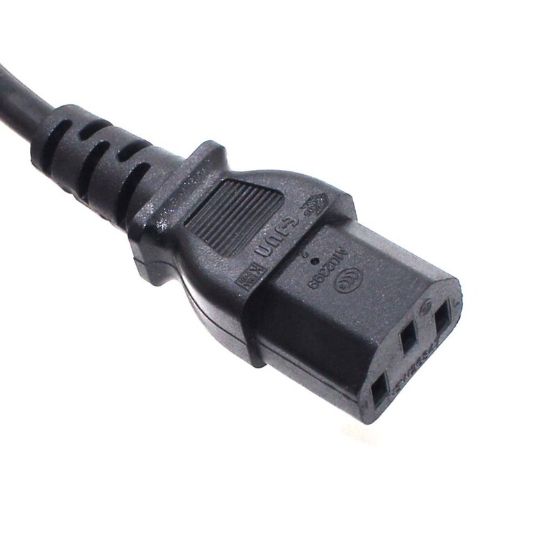 Kabeli za napajanje CEE7/7 do IEC C13, 10A/16A, 250V, H05VV-F 0,75 mm kabel, kratki kabel za napajanje Schuko do C13, 30 cm