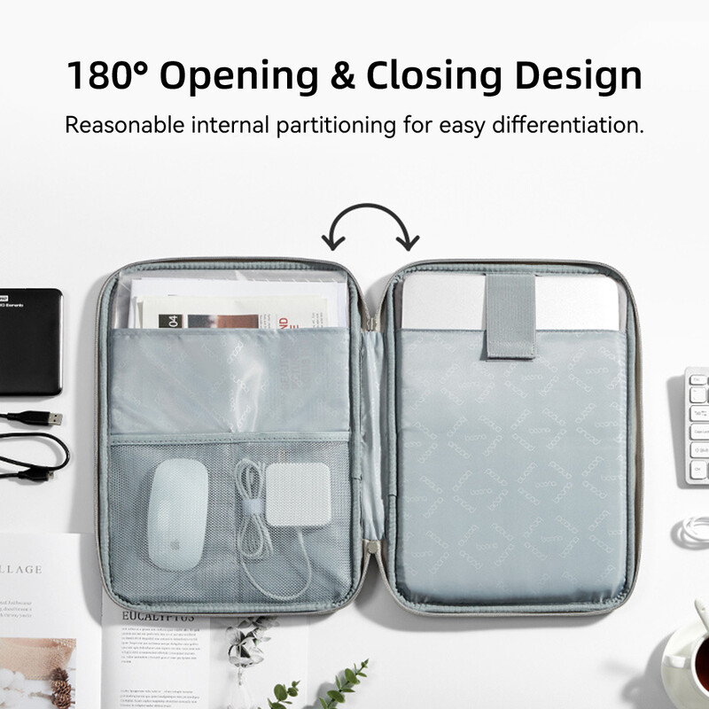 Torba za prijenosno računalo, torba za Macbook Air & Pro PU kožna torbica za prijenosno računalo 13 13,3 14 15 15,6 inča 180° Otvaranje, zatvaranje Poklopac za prijenosno računalo