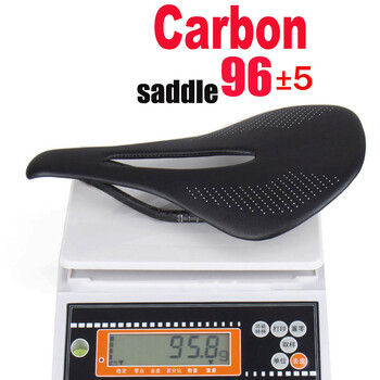 96g Super Light Full Carbon Σέλα MTB/Road Bike Saddle Carbon Rails Κάθισμα ποδηλάτου 240*143/155mm