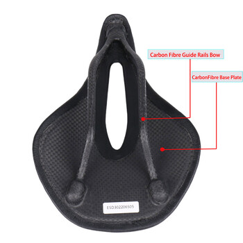 96g Super Light Full Carbon Σέλα MTB/Road Bike Saddle Carbon Rails Κάθισμα ποδηλάτου 240*143/155mm