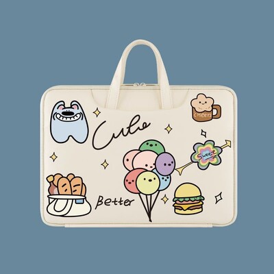 Slatka torba za prijenosno računalo 13.3 14 15 15.6 inča Vodootporna torbica za prijenosno računalo otporna na udarce za Macbook Air Pro 13.6 16 Dell Xiaomi Huawei ručna torba