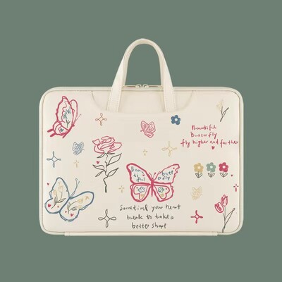 Slatka torba za prijenosno računalo 13.3 14 15 15.6 inča Vodootporna torbica za prijenosno računalo otporna na udarce za Macbook Air Pro 13.6 16 Dell Xiaomi Huawei ručna torba