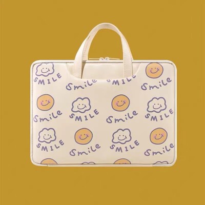 Slatka torba za prijenosno računalo 13.3 14 15 15.6 inča Vodootporna torbica za prijenosno računalo otporna na udarce za Macbook Air Pro 13.6 16 Dell Xiaomi Huawei ručna torba