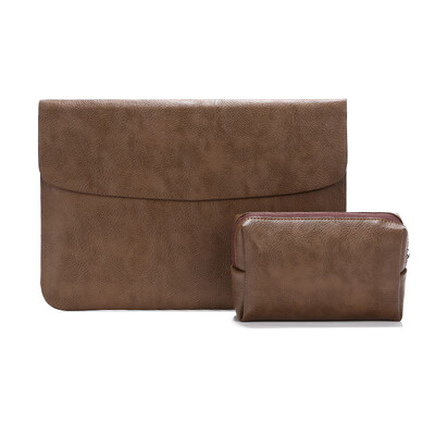 Husă pentru computer pentru (MacBook Mac Book iPad) Air M1 M2 13 14 15 6 16 Pro 12 9 11 inch Husă Geanta Geanta Servieta piele