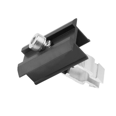 1 tk päikesepaneeli otsaklamber päikesepaneelide jaoks 30-50 mm päikesepaneelide Pv moodul roostevabast terasest kinnitus keskmised klambrid fotogalvaanilised osad