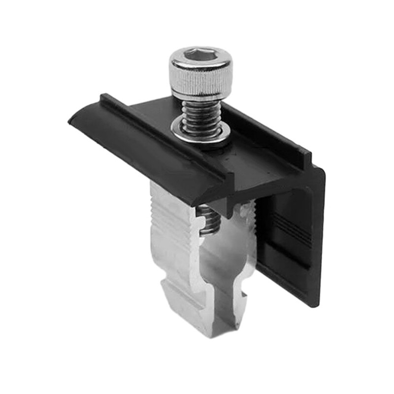 1 tk päikesepaneeli otsaklamber päikesepaneelide jaoks 30-50 mm päikesepaneelide Pv moodul roostevabast terasest kinnitus keskmised klambrid fotogalvaanilised osad