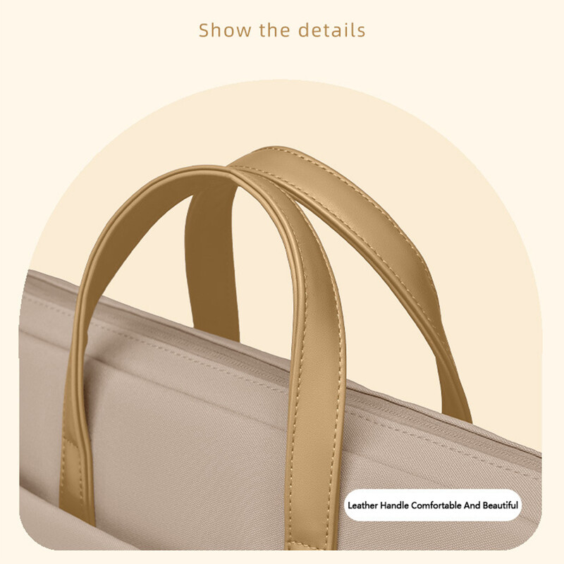 Domiso ženska višenamjenska navlaka za prijenosno računalo s ručkom za 12" 13" 14" 15,6" 17" torba za prijenosno računalo s dovoljno prostora Torba za prijenosno računalo