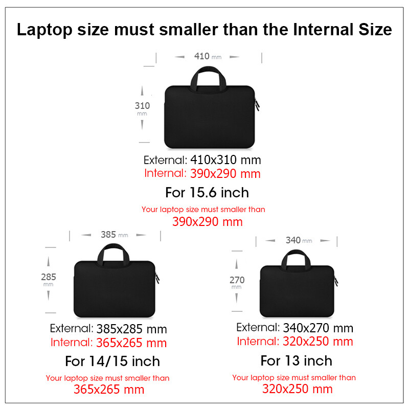 Torba za prijenosno računalo 13 14 15 15,6 inča PC poklopac za MacBook Air Pro Retina Xiaomi Lenovo Asus HP Dell Acer torbica za prijenosno računalo