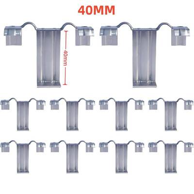 10 tk 30/35/40 mm roostevabast terasest päikesepaneel PV veejuhtklamber päikesepaneeli automaatne puhastamine, seisev vee äravooluklamber
