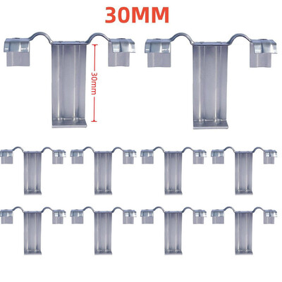 10 tk 30/35/40 mm roostevabast terasest päikesepaneel PV veejuhtklamber päikesepaneeli automaatne puhastamine, seisev vee äravooluklamber