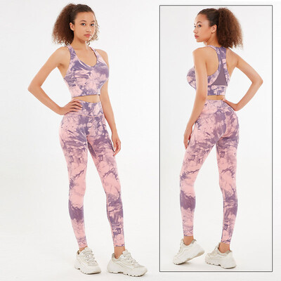 Cloud Hide Camouflage Yoga Set Sportska odjeća za teretanu Ženska S-XXL Odjeća Hlače za vježbanje Tajice Gornji grudnjak Majica Fitnes odijelo Sportska odjeća