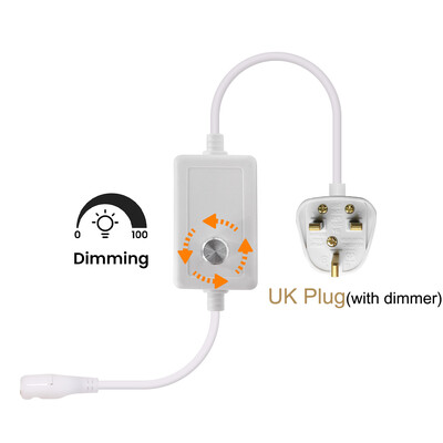 Maiņstrāvas 220 V barošanas vads ES spraudnis/AK spraudnis ar slēdzi/dimmeri Maiņstrāvas barošanas spraudnis 288 LED/m 220V 3000K 4000K 6000K COB neona gaismas sloksne