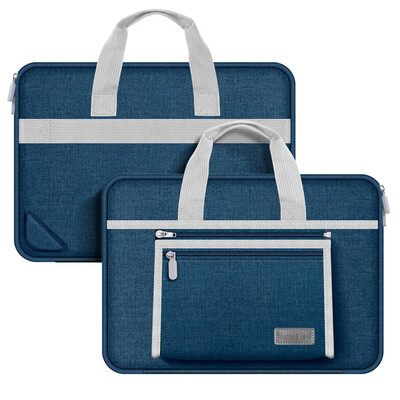 Geantă pentru laptop Geantă de căptușeală Geantă de mână potrivită pentru M1 M2 13 14 15,6 inchi Macbook Air Pro Huawei Asus Dell Servietă impermeabilă pentru notebook