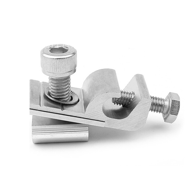 Päikesepaneelide fotogalvaaniline poltühenduse maandus maanduskingad päikesepaneeli klamber