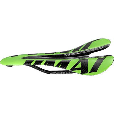 2019 JIMAITEAM Bicicletă Pernă de scaun completă din fibră de carbon Șa Bicicletă de drum de munte Pernă de scaun multicoloră deschisă