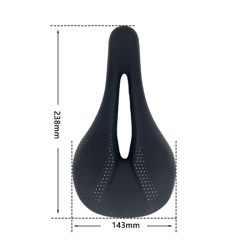 Perna scaun din fibră de carbon din piele de bicicletă 143mm ultraușoară MTB șa mașină pernă scaun bicicletă componentă scaun bicicletă 124G