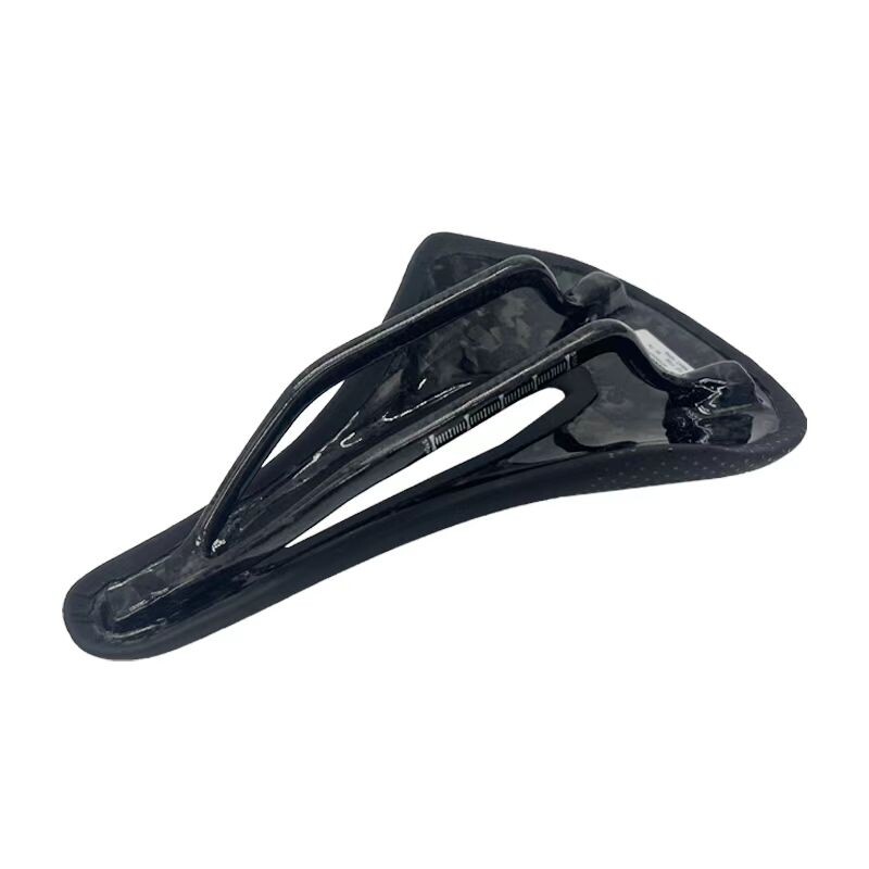 Perna scaun din fibră de carbon din piele de bicicletă 143mm ultraușoară MTB șa mașină pernă scaun bicicletă componentă scaun bicicletă 124G