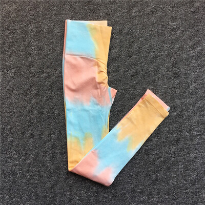 1Pcs Ženska sportska odjeća Dye Set za vježbanje Tajice za vježbanje Push Up hlače Kratke hlače za teretanu Bešavni sportski grudnjak Trenirka Odijelo za jogu