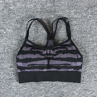 2024 1/2 buc. Ansamblu pad tigru sutien sport pentru femei Set de yoga antrenament legging de gimnastică alergare pantaloni strânși cu talie înaltă fitness costume active