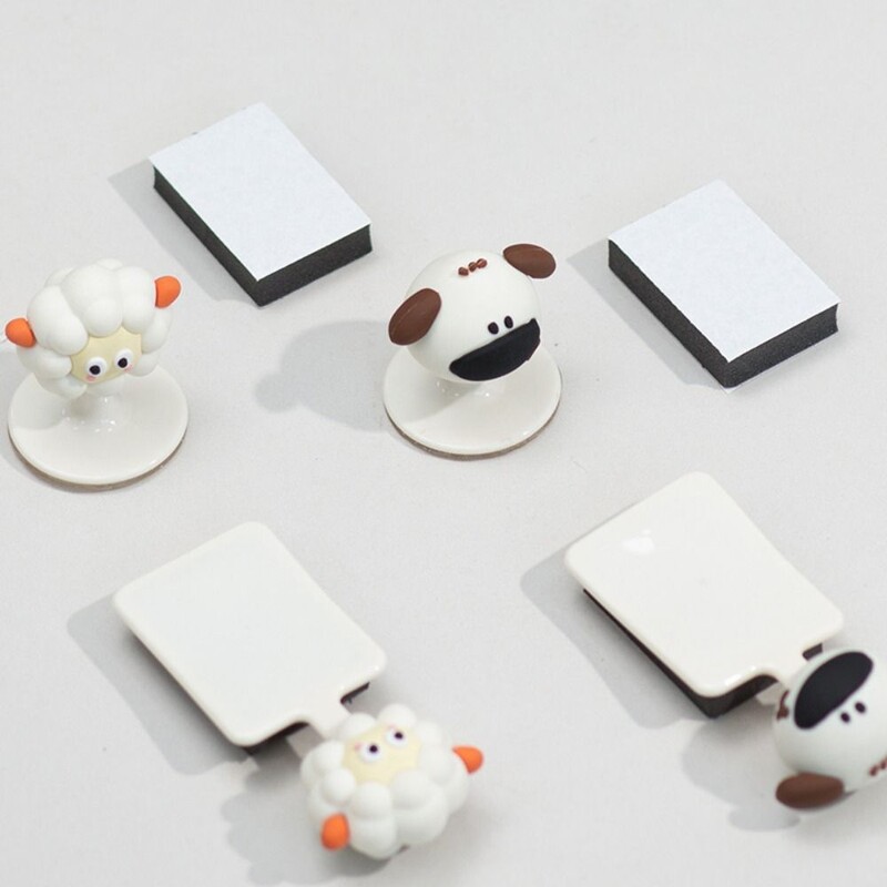 Crtani podizač poklopca WC školjke u obliku ovce/psa Višenamjenski uređaj za podizanje navlake za sjedalo Praktično sjedalo Držač ručke za stolić