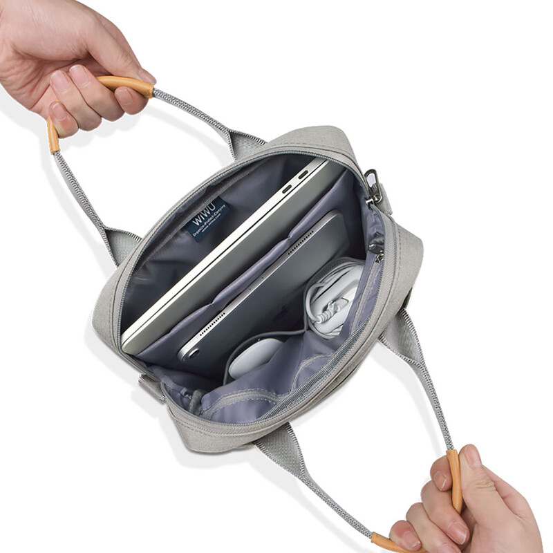 WiWU torba za prijenosno računalo za MacBook Pro 13 A2338 2022 M2 M1 vodootporna torba za rame za iPad Pro 12.9 torba za MacBook Air 13.6 M2