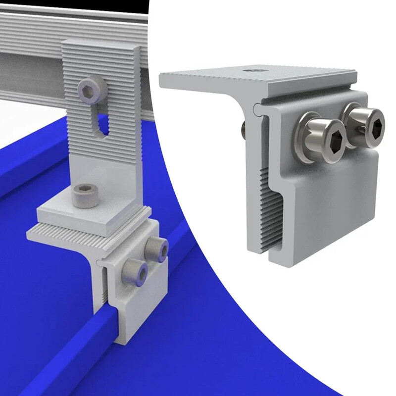 Püsiv õmblusklamber Lihtne paigaldada Seisev õmblusklamber turvaliseks päikesepaneelide paigaldamiseks volditud plekk-katustele