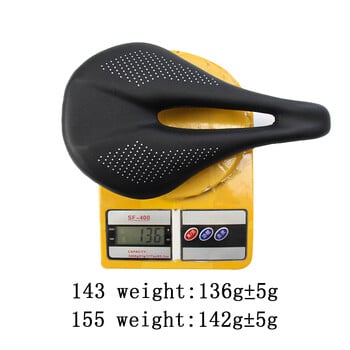 Power Full Carbon Saddle Road MTB Mountain Bike σέλα ποδηλάτου για Cycling Saddle Trail Comfort Races Seat Power Saddle 143/155