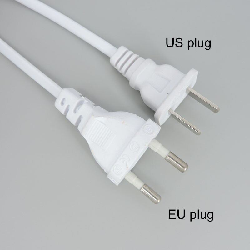2 orificii cu 3 pini AC EU US Cablu comutator T5 T8 Tub LED Sursa de alimentare Fir prelungitor de încărcare Conector ON/OFF Accesoriu pentru iluminare