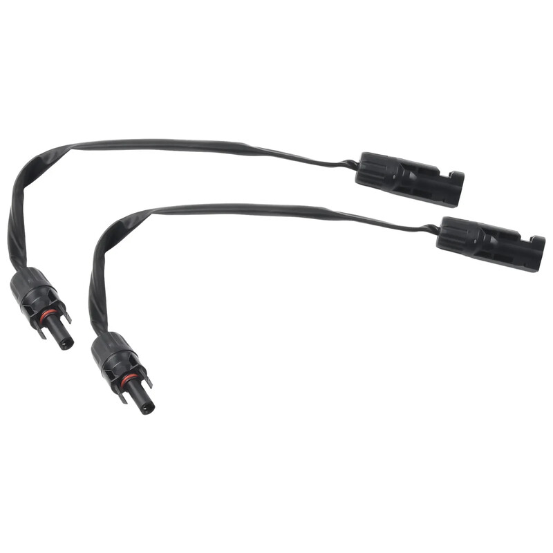 1 paar 35 cm ülilame päikesekaabli päikeseenergia pistik pistikuaknaga, päikesepaneeli juhtmestiku ühendusliitmik päikeseenergia osad