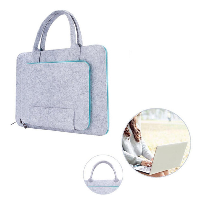 Visokokvalitetna torba za prijenosno računalo, torba za prijenosno računalo od filca, torbica za prijenosno računalo s ručkom za Asus / Lenovo