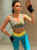 Gymdolphins ženski uski set za jogu s uzorkom leoparda, majica bez rukava i elastične tajice visokog struka, ljetni seksi set sportskih hlača 2024.