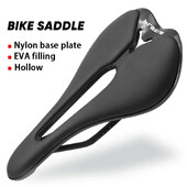 Sjedalo za bicikl MTB brdsko cestovno sjedalo za bicikl, šuplje, udoban biciklistički jastuk PU kožno silikonsko meko sjedalo za bicikl otporno na udarce
