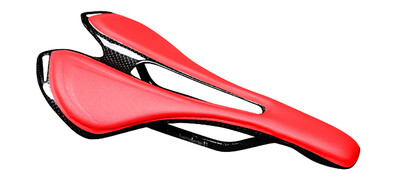 Șa Mountian-Șa pentru bicicletă din fibră de carbon, șa goală, 4 culori, accesorii pentru biciclete