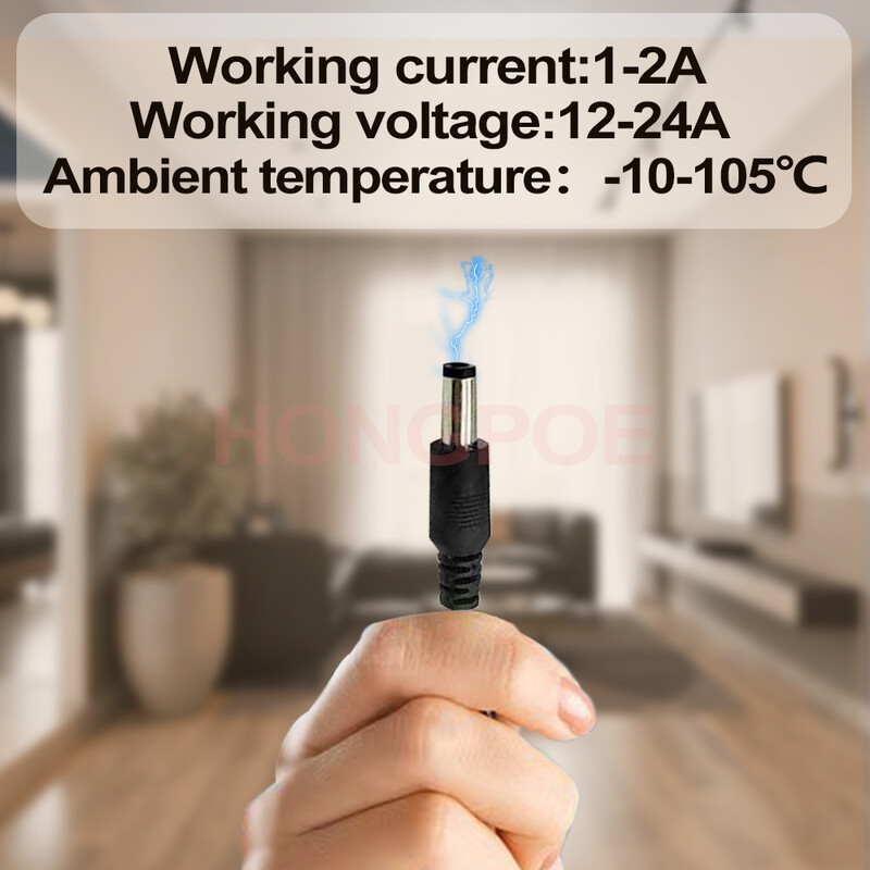 5,5 mm 2,1 mm 1 la 2/3/4/5/6/8 căi Cablu despărțitor de alimentare DC 5V 12V Cablu de conectare al adaptorului de alimentare pentru bandă LED Cameră CCTV