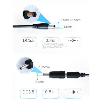 KWS-910 KWS-912 1 към 2 USB кабел за усилващ преобразувател DC5V към 9V 12V рутер Fiber Optic Cat Boost кабел за Power Bank/Захранващ адаптер