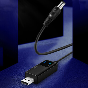 KWS-910 KWS-912 1 към 2 USB кабел за усилващ преобразувател DC5V към 9V 12V рутер Fiber Optic Cat Boost кабел за Power Bank/Захранващ адаптер