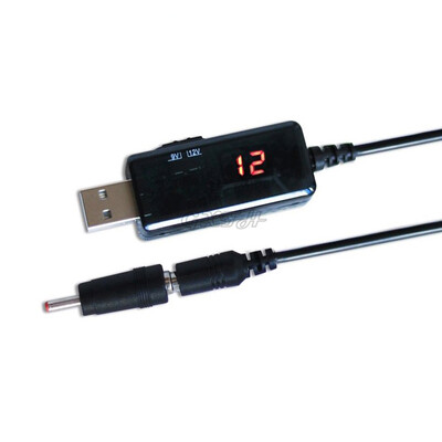 KWS-910 KWS-912 Cablu convertizor USB Boost 1 la 2 DC5V la 9V 12V Router Cablu Fibră optică Cat Boost pentru Power Bank/Adaptor de alimentare