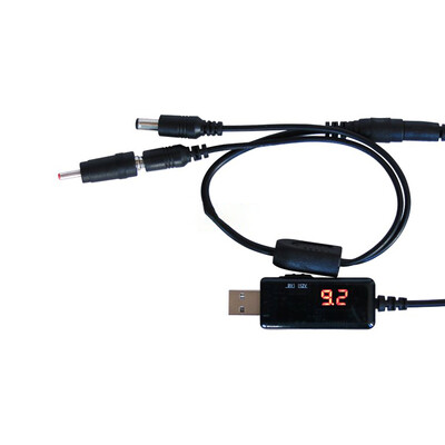 KWS-910 KWS-912 Cablu convertizor USB Boost 1 la 2 DC5V la 9V 12V Router Cablu Fibră optică Cat Boost pentru Power Bank/Adaptor de alimentare