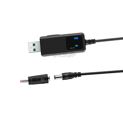 KWS-910 KWS-912 Cablu convertizor USB Boost 1 la 2 DC5V la 9V 12V Router Cablu Fibră optică Cat Boost pentru Power Bank/Adaptor de alimentare