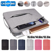 CASEPOKE Geanta laptop 13.3in 14.6in 15.6in Husa PC pentru Macbook Air Pro Lenovo Hp Dell Samsung Husa impermeabila pentru laptop