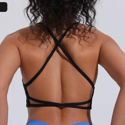 1/2 tk. Spordikomplekt Naiste kiiresti kuivav joogaülikond, V Back Scrunch Flared Pants Jõusaalikomplekt Naiste spordidress Joogajoogarõivad