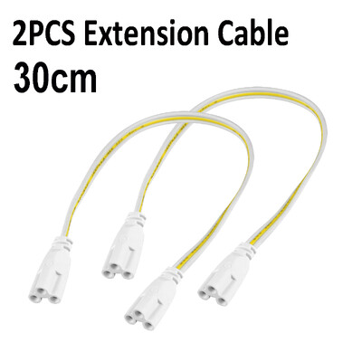 Καλώδιο επέκτασης διακόπτη καλωδίου τροφοδοσίας για σωλήνα LED T5 T8 3 οπών AC220V 110V Καλώδιο επέκτασης βύσματος EU US