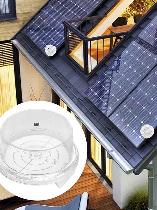 Saulės skydelis Saulės kampo kreiptuvas Vandeniui atsparus saulės kolektorių kampo sekiklis Saulės kampo reguliavimo reikmenys Rankinis saulės kampo ieškiklis