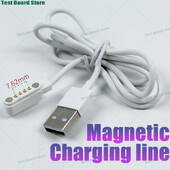 1osaline randmepaela magnetiline laadimiskaabel laste nutikellale 7,62mm 4P 2P universaal sanag A30S/ProAirRuna31 jaoks