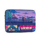Husă pentru laptop pentru notebook Anime Manga City Night Kawaii Cool Husă pentru computer 12 13 15 17 inch Geanta antișoc