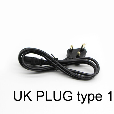 Arvuti toitejuhe AU UK USA EL-i pistik IEC C13 vahelduvvoolu toitekaabel projektori arvuti arvutimonitori printer Sony PS4 jaoks