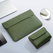 Husă de geantă din piele PU pentru laptop pentru Macbook Air Pro 13 16 Husă pentru notebook pentru Xiaomi Huawei Dell HP ASUS 14 15.4 15.6 inch